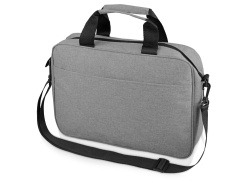 Сумка «Брейв» для документов и ноутбука 13,3", Цвет светло-серый/черный