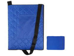 Плед для пикника «Ridge» 105 х 140 см, Цвет синий