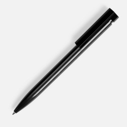 Ручка шариковая Liberty Polished, черная, 14,7х1 см