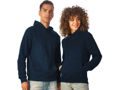 Толстовка с капюшоном «Monaco» унисекс, Размер XS, Цвет темно-синий