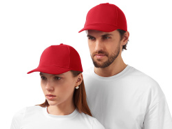 Бейсболка «Fargo», Цвет красный