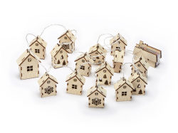 Елочная гирлянда с лампочками «Зимняя сказка», Цвет натуральный