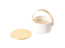 Свеча Valerie Concept, Цвет белый/бежевый