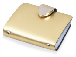 Визитница «Кэри», Цвет золотистый