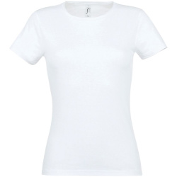 Футболка женская Miss 150, белая, S–XXL