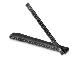 Складная линейка «Plank», 2 м, Цвет черный
