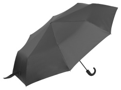Зонт складной «Britney» с большим куполом, автомат, Цвет холодный серый