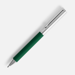 Ручка шариковая Eyeshot Soft Touch, темно-зеленая, 13,5х1 см