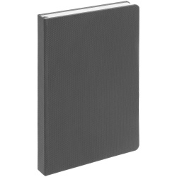 Ежедневник Grade, недатированный, серый, 13х21x1,7 см