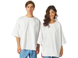 Футболка оверсайз «Berlin» унисекс, Размер XS-S, Цвет молочный