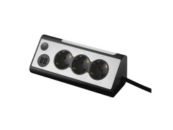 Сетевой фильтр «NEO TRINITY», Цвет черный