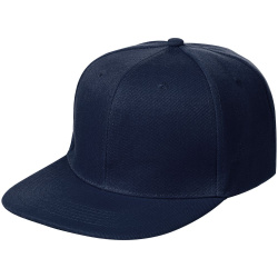 Бейсболка Snapback с прямым козырьком, темно-синяя, 56-58