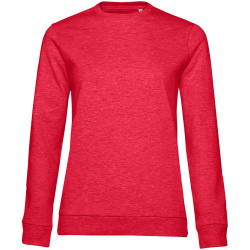 Свитшот женский Set In, красный меланж, XS–XXL