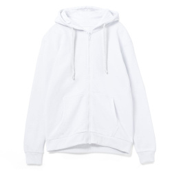 Толстовка на молнии с капюшоном Siverga Heavy 2.0, белая, XS–5XL
