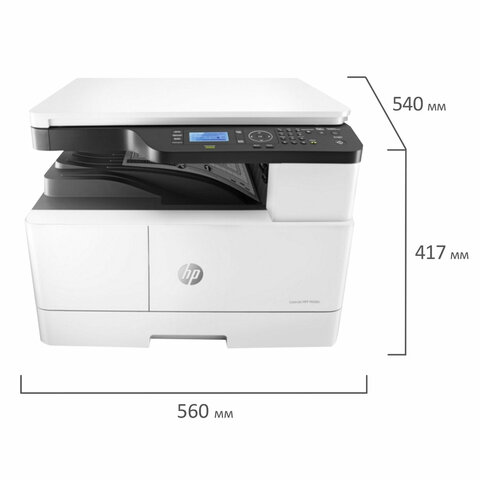 МФУ лазерное HP LaserJet M438n "3 в 1", А3, 22 стр./мин., 50000 стр./мес., сетевая карта, 8AF43A