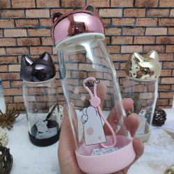 Бутылка для воды "с ушками", 350 мл KIKI'S Relaxation Time