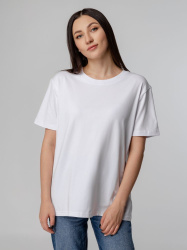 Футболка унисекс Tervu, белая, S–3XL