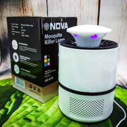 Электрическая лампа ловушка для комаров, уничтожитель насекомых Mosquito Killer Lamp NOVA NV-818 USB  (Лампа от комаров)