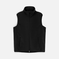 Жилет флисовый унисекс Ben Mac, черный, S–3XL