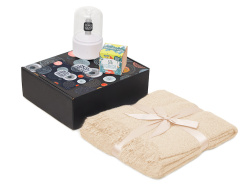 Подарочный набор «Re:y. Grow» с пледом, увлажнителем и набором для выращивания, Цвет бежевый