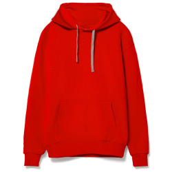 Толстовка с капюшоном Kirenga Heavy, красная (алая), XS–5XL