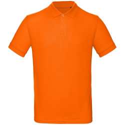 Рубашка поло мужская Inspire, оранжевая, S–3XL