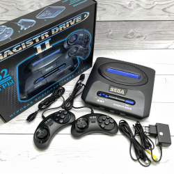 Игровая приставка Magistr Drive 2, 252 встроенные игры, 2 геймпада, AV-кабель