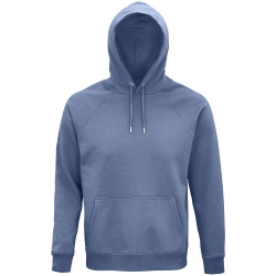 Толстовка унисекс Stellar, синяя, XS–3XL