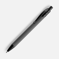 Ручка шариковая Undertone Black Soft Touch, серая, 14,5х1 см