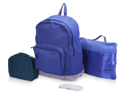 Набор для путешествий «Easy flight», Цвет синий, серый