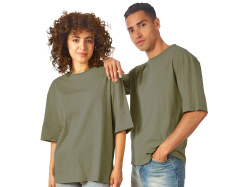 Футболка оверсайз «Liyon» унисекс, Размер XS-S, Цвет хаки