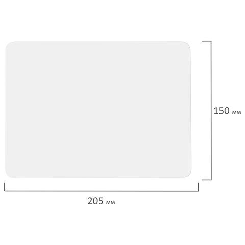 Доска для лепки А5, 205х150 мм, ПИФАГОР, белая, 2 стека, 227395