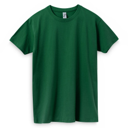 Футболка Imperial 190, темно-зеленая, S–5XL