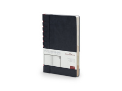 Ежедневник недатированный с индексами А5 «Bergamo», Размер A5, Цвет черный