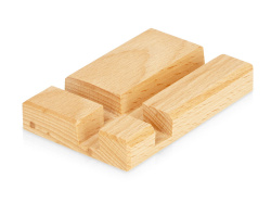 Подставка для смартфона и планшета из массива бука «Prop», Цвет натуральный