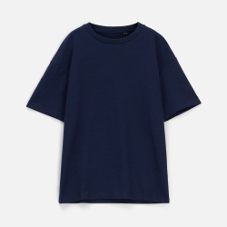 Футболка унисекс Durington, темно-синяя, XS–4XL