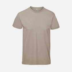 Футболка Imperial 190, серо-бежевая, S–3XL
