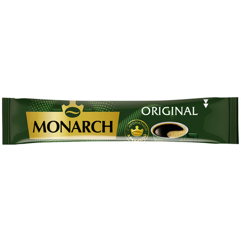 Кофе растворимый порционный MONARCH "Original", пакетик 1,8 г, сублимированный