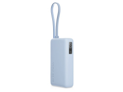 Внешний аккумулятор со встроенным кабелем Xiaomi 67W Power Bank (Integrated Cable), 10000 мАч, Цвет голубой