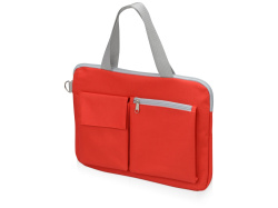 Конференц сумка для документов «Event», Цвет красный/светло-серый