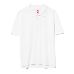 Рубашка поло мужская Adam, белая, S–3XL