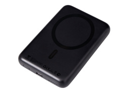 Магнитный внешний беспроводной аккумулятор «Polarix», QC/PD, 10000 мАч, Цвет черный