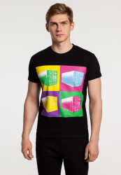 Футболка LogicArt, черная, S–XXL