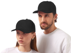 Бейсболка «Kansas», Цвет черный