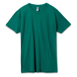 Футболка унисекс Regent 150, зеленая (изумрудная), XS–XXL