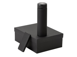 Подарочный набор "COLOR IT" c термосом и повербанком, Размер 10000 mAh, Цвет черный