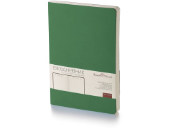 Ежедневник недатированный А5 «Megapolis Flex», Цвет темно-зеленый