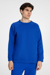 Свитшот унисекс S1, синий, XS–XXL