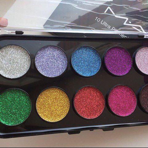 Глиттер (палетка теней) для век MAC 10 Ultra Pigmented Glitter Shadows 10 цветов