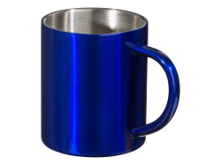 Стальная кружка с двойными стенками «Altai», Цвет синий